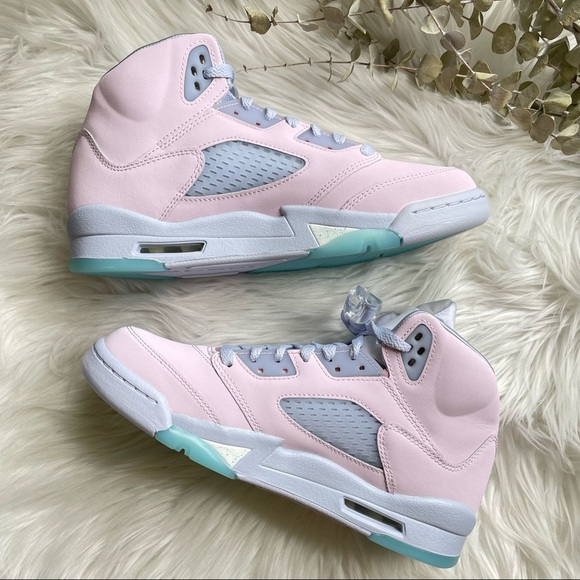 NIKE AIR JORDAN RETRO 5 SE Regal Pink Ghost Copa PRICE FIRM - Picture 6 of 15